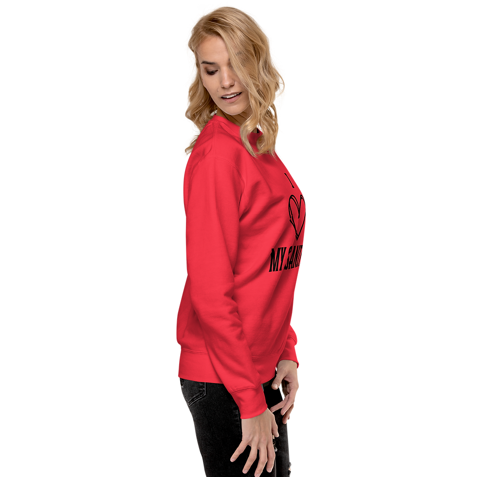 Thumbnail: 8T Clothing - Valentines I Love My Sanity - Unisex Premium Sweatshirt
