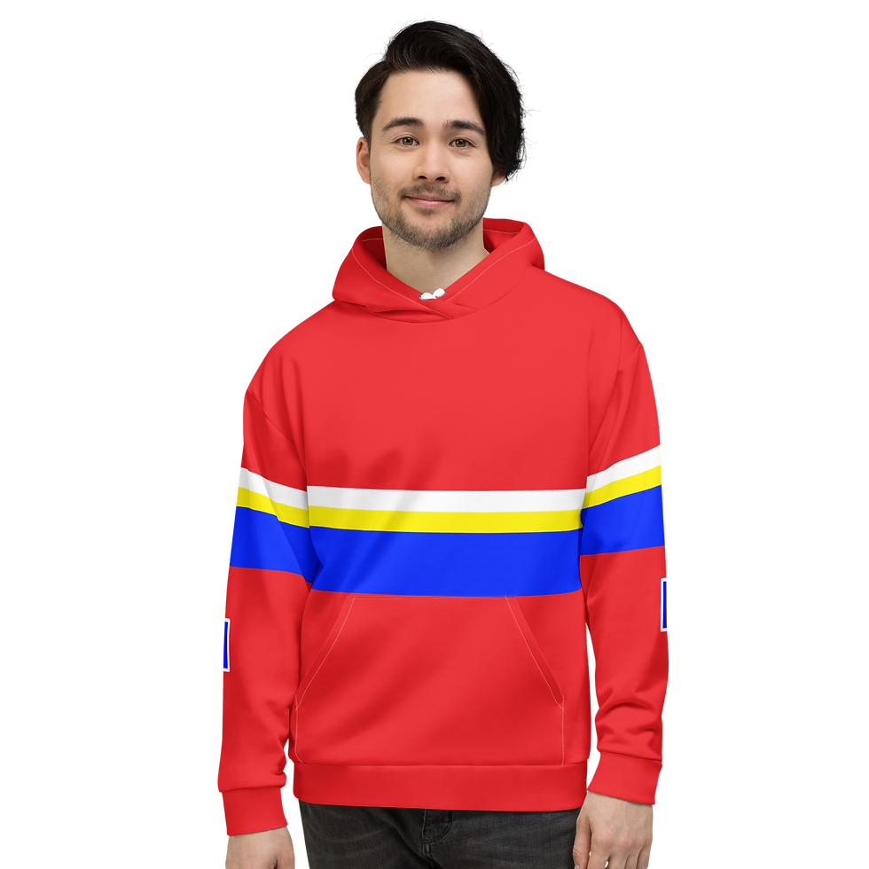 Thumbnail: 8T Clothing Minimal Stripes- Unisex Hoodie