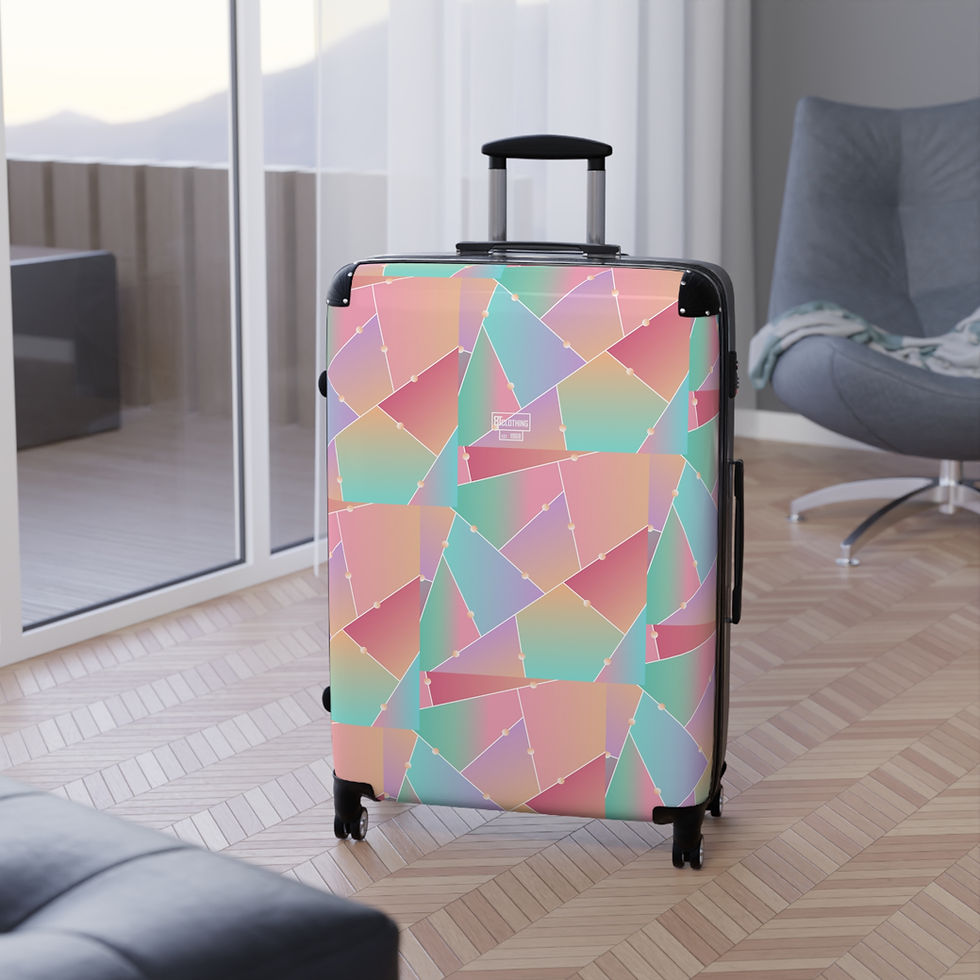 Thumbnail: 8T Clothing - Shattered Glass -  Hard Suitcase 
