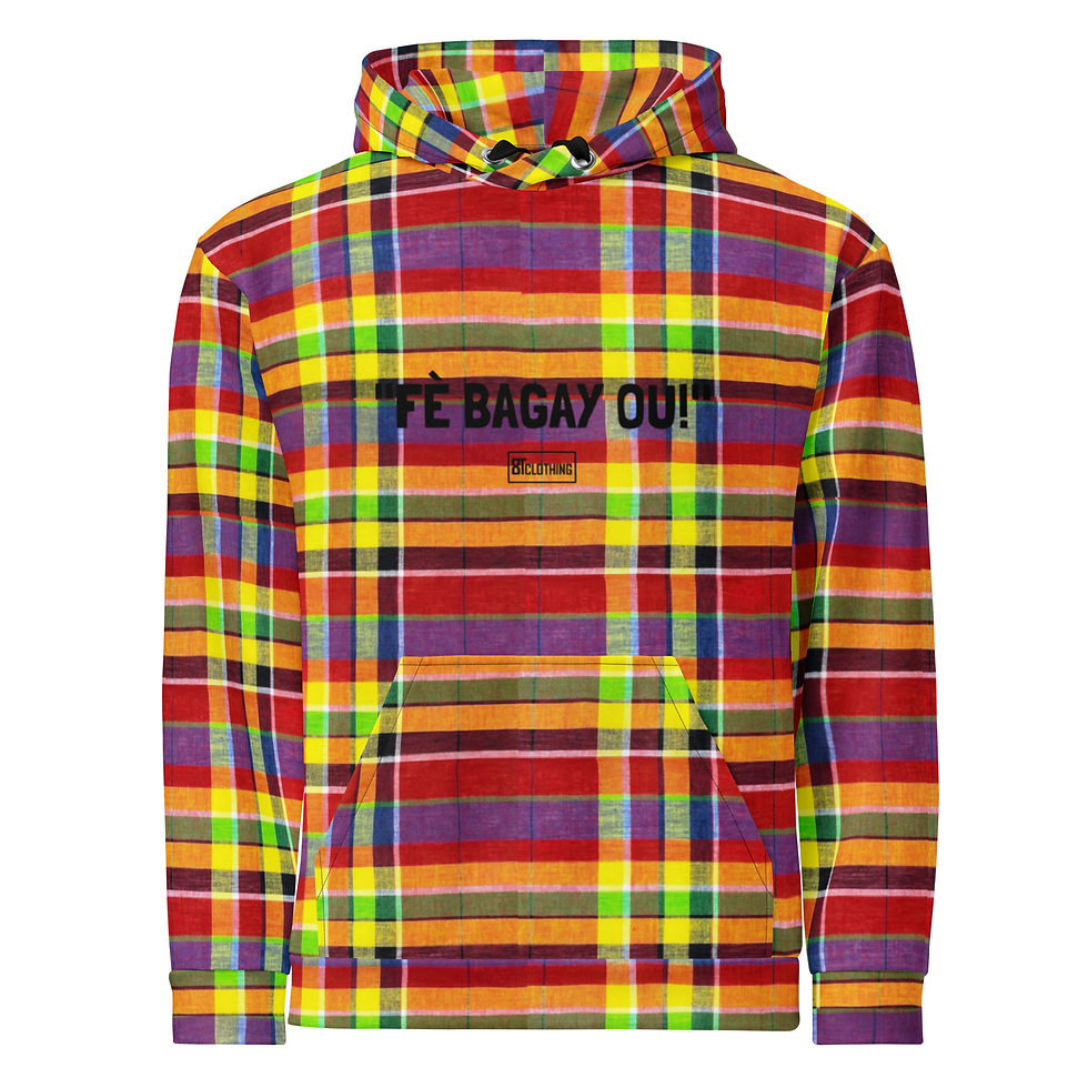 Thumbnail: 8T Clothing Madras 1 - (Do Your Thing) Unisex Hoodie