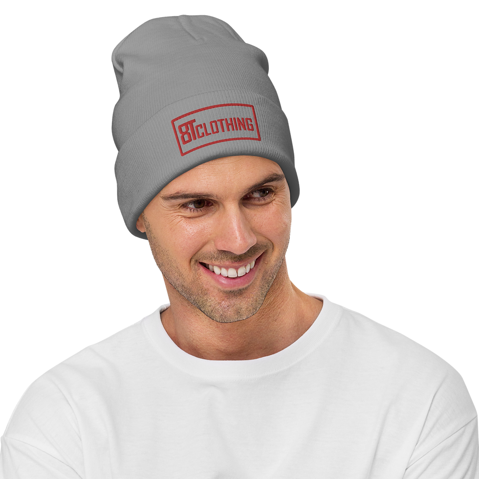 Thumbnail: 8T Clothing - Embroidered Beanie