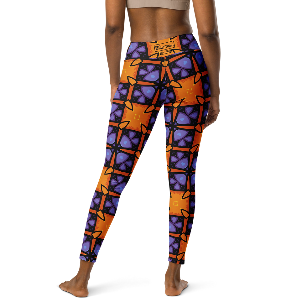 Thumbnail: 8T Clothing Mosaic - Yoga /Jogging Leggings