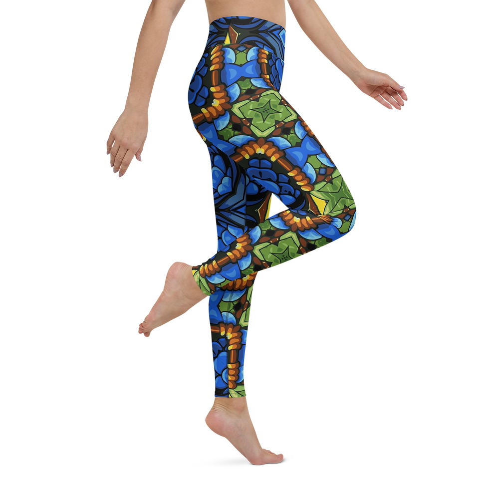 Thumbnail: 8T Clothing Mosaic - Yoga /Jogging Leggings