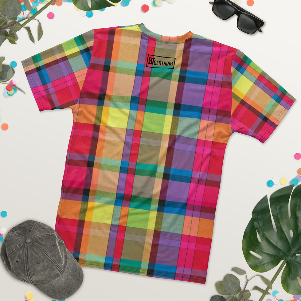 Thumbnail: 8T Clothing Madras 2 - Men's T-Shirt