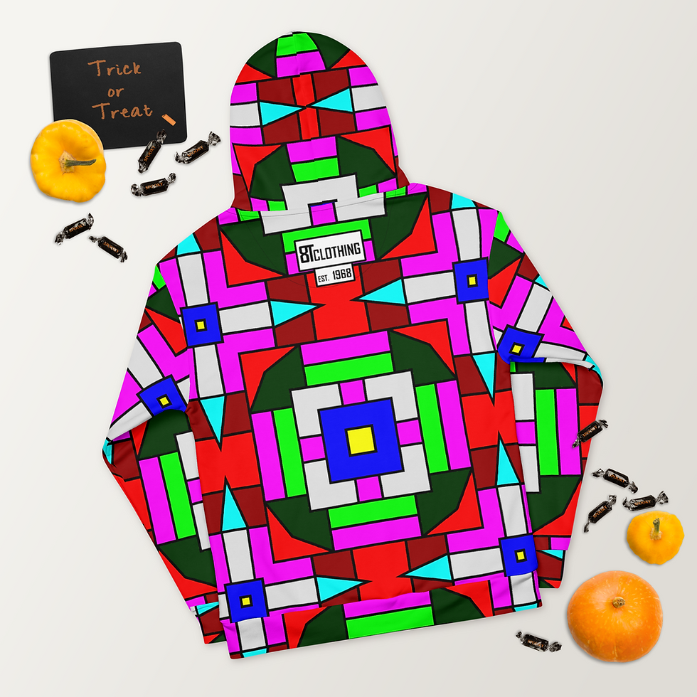 Thumbnail: 8T Clothing Mosaic Collection  - Unisex Hoodie