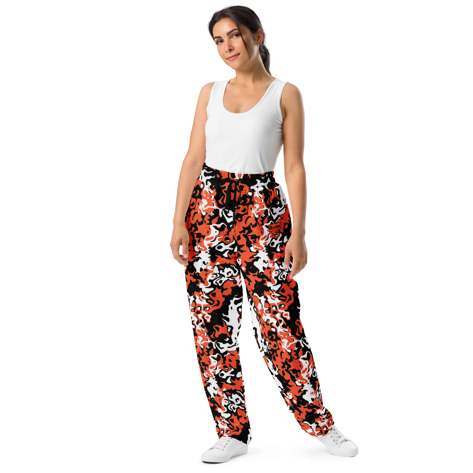 8T Clothing Tiger - Wide-Leg Joggers