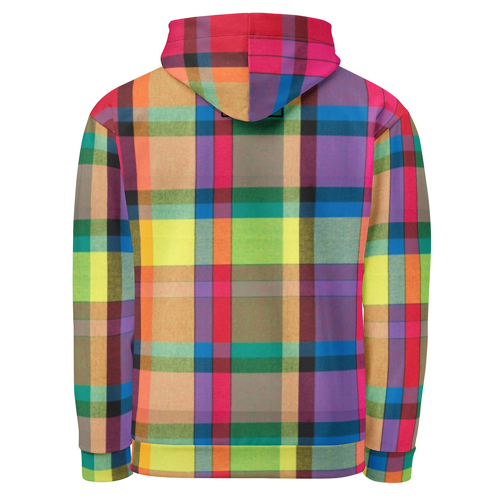 Thumbnail: 8T Clothing Madras 2 - (Do Your Thing) Unisex Hoodie