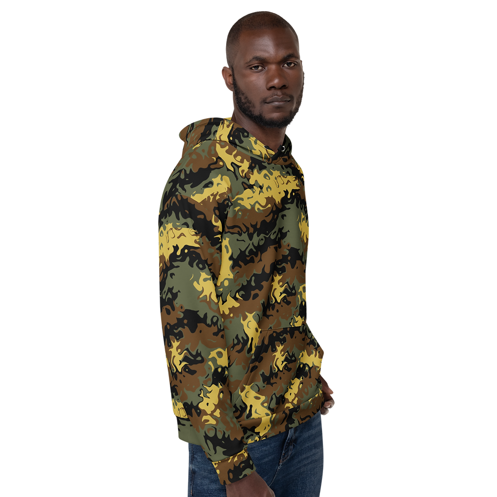Thumbnail: 8T Clothing Founders Green Camo - Unisex Hoodie