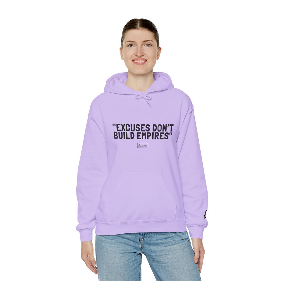 Thumbnail: 8T Clothing Positive Vibes - Unisex Heavy Blend™ Hooded Sweatshirt