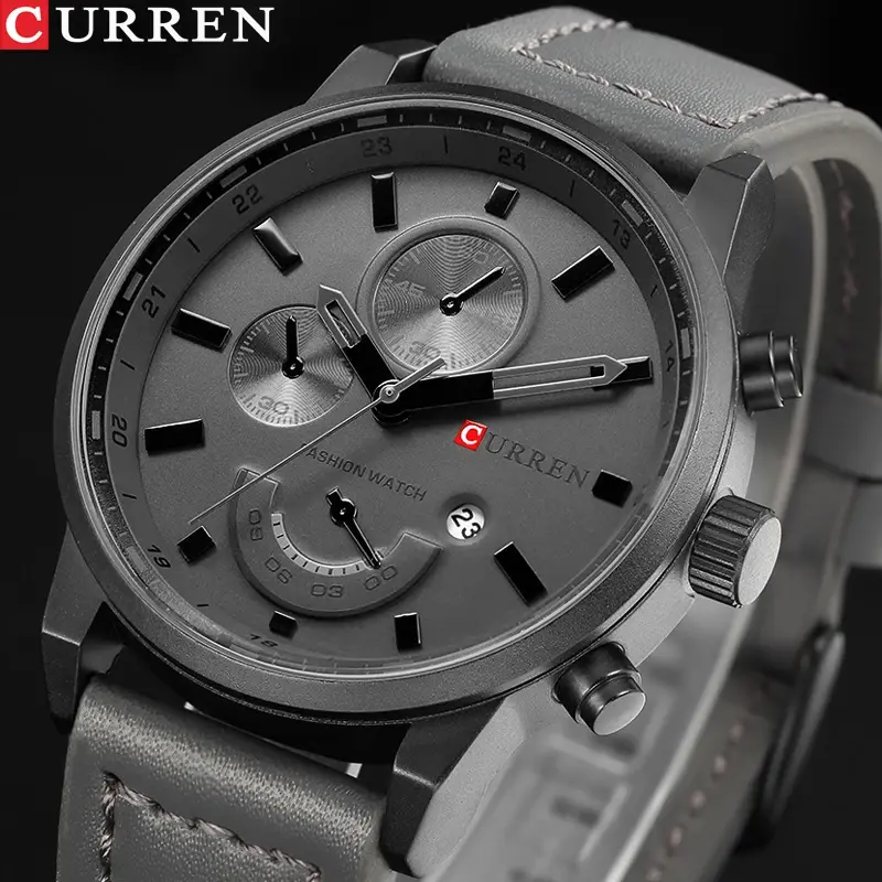 Thumbnail: CURREN Men's Casual Sport Quartz Watch
