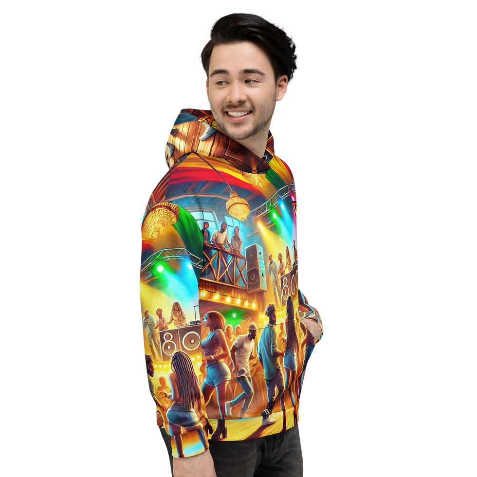 Thumbnail: 8T Clothing - Founders Reggae Vibes - Unisex Hoodie