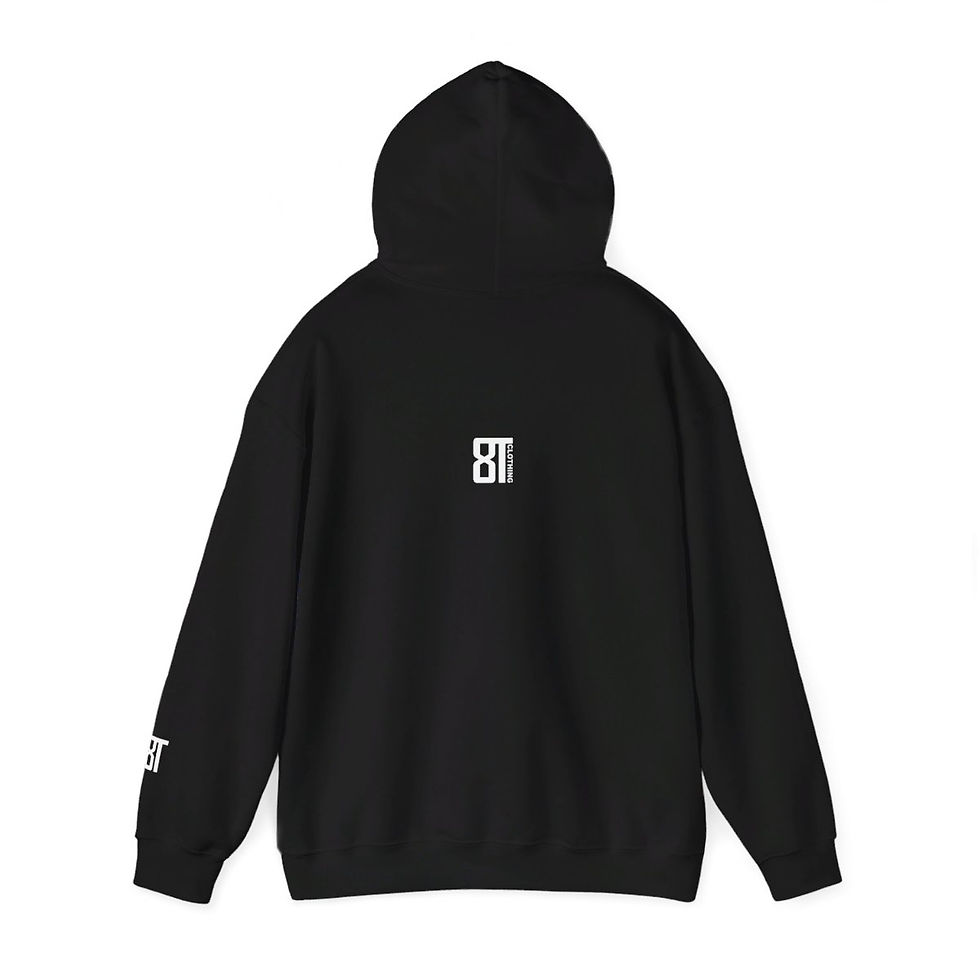 Thumbnail: 8T Clothing Positive Vibes - Unisex Heavy Blend™ Hooded Sweatshirt