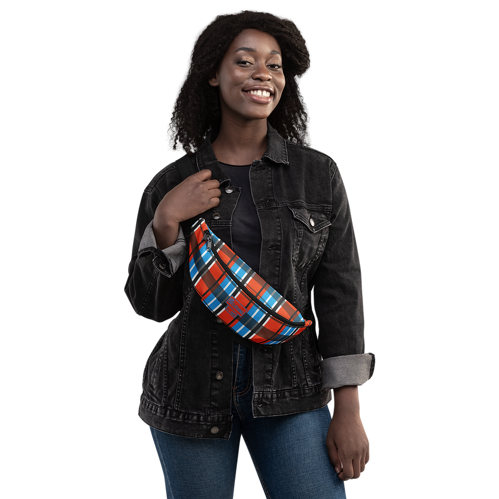 Thumbnail: 8T Clothing Founders Plaid - Fanny Pack