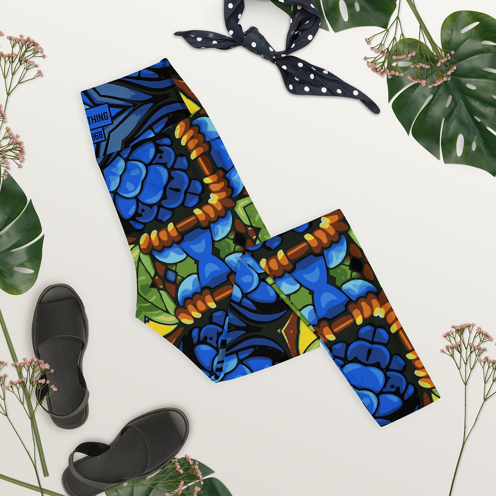 Thumbnail: 8T Clothing Mosaic - Yoga /Jogging Leggings