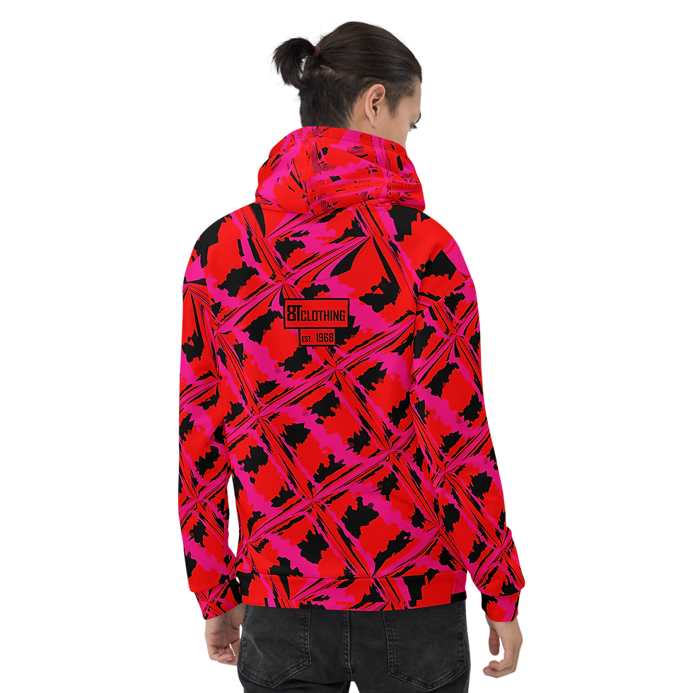 Thumbnail: 8T Clothing Mosaic Collection - Unisex Hoodie
