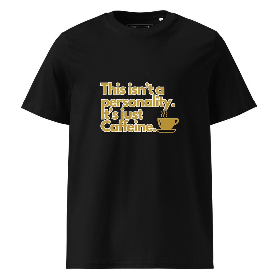 Thumbnail: Cellar 8T Coffee - Personality - Unisex Organic Cotton T-Shirt
