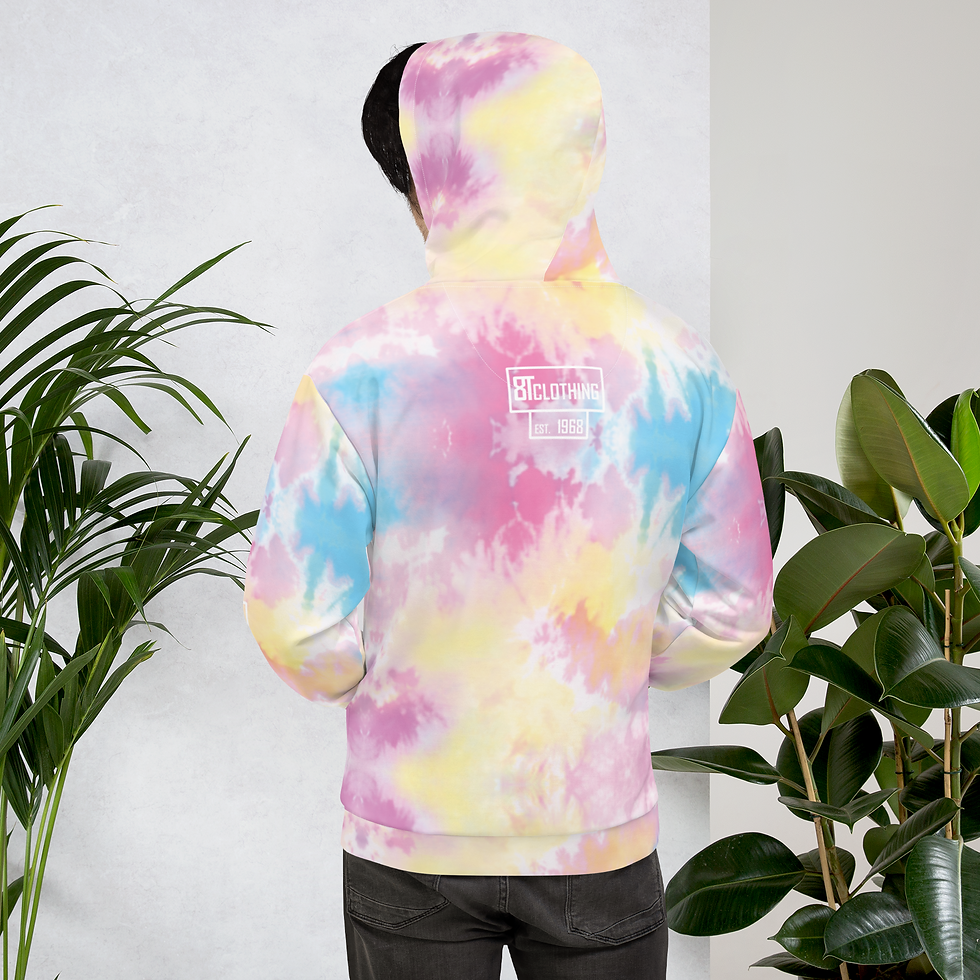 Thumbnail: 8T Clothing Tie Dye - Unisex Hoodie