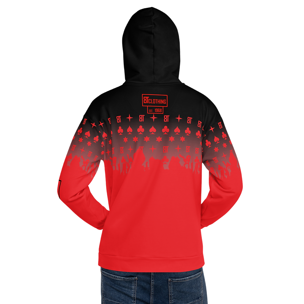 Thumbnail: 8T Clothing Founders Fade - Unisex Hoodie