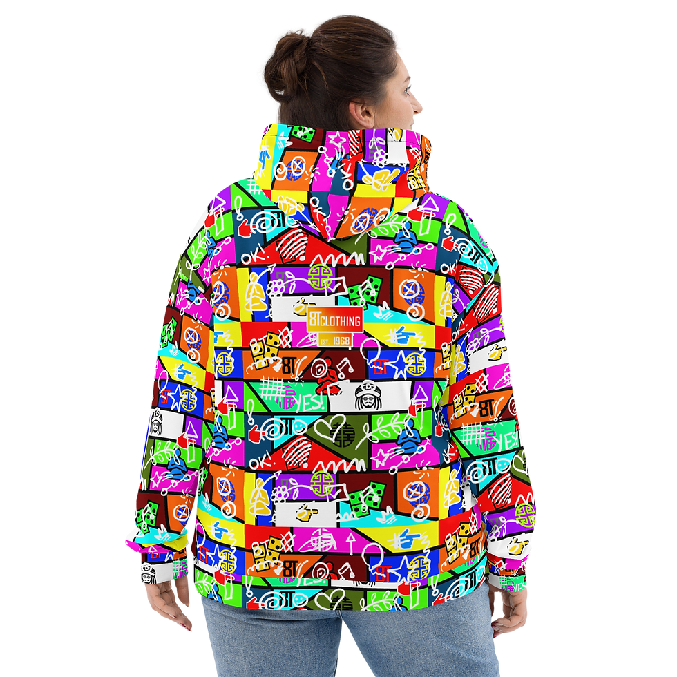Thumbnail: 8T Clothing Founders Doodle Fusion - Unisex Hoodie