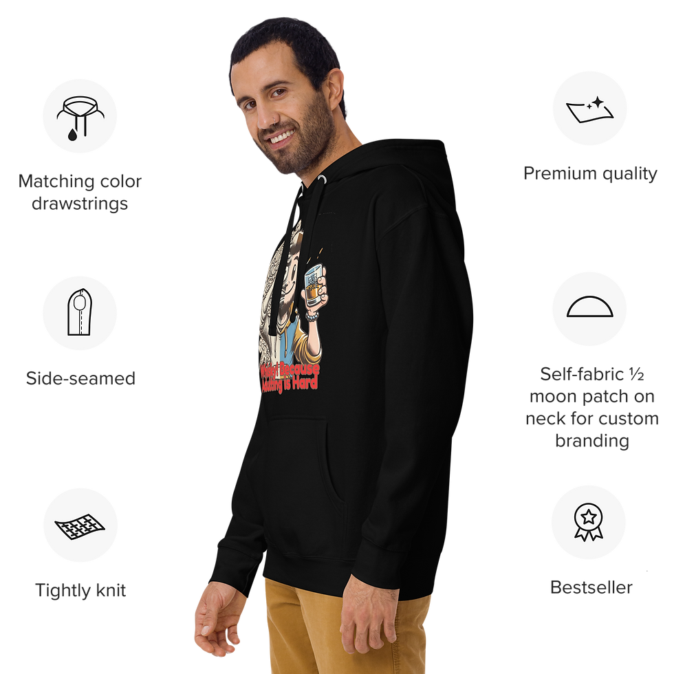 Thumbnail: Cellar 8T Whisky - Adulting - Unisex Hoodie