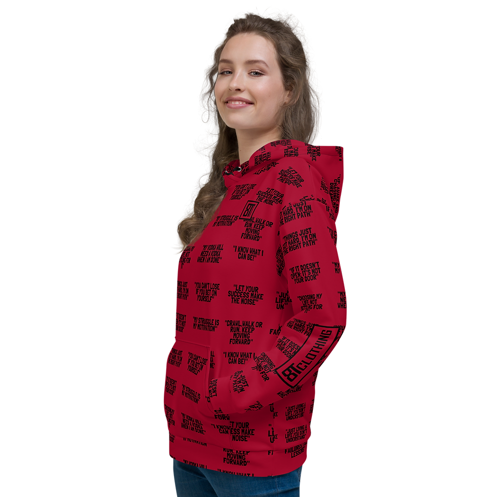 Thumbnail: 8T Clothing Positive Vibes Collection - Unisex Hoodie