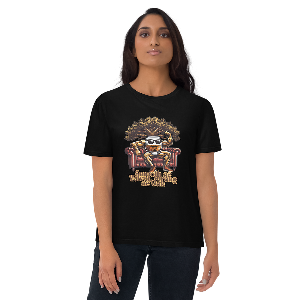 Thumbnail: Cellar 8T Whisky - Smooth - Unisex Organic Cotton T-Shirt