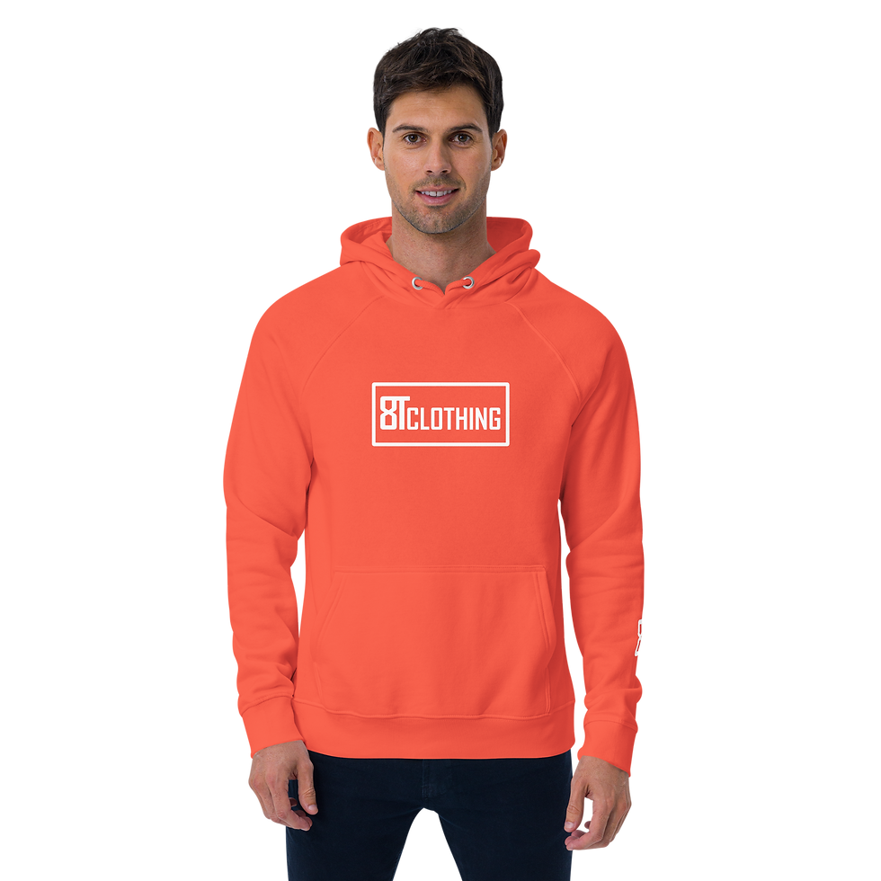 Thumbnail: 8T Clothing - Unisex Eco Raglan Hoodie