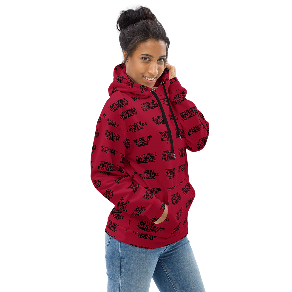 Thumbnail: 8T Clothing Positive Vibes Collection - Unisex Hoodie