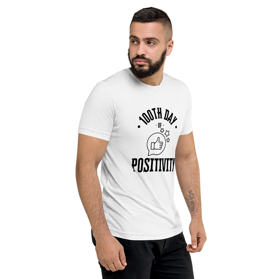 Thumbnail: 8T Clothing - 100th Day of Positivity - Short Sleeve T-Shirt