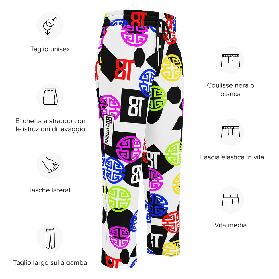 Thumbnail: 8T Clothing Minimal Collection - Wide-Leg Joggers
