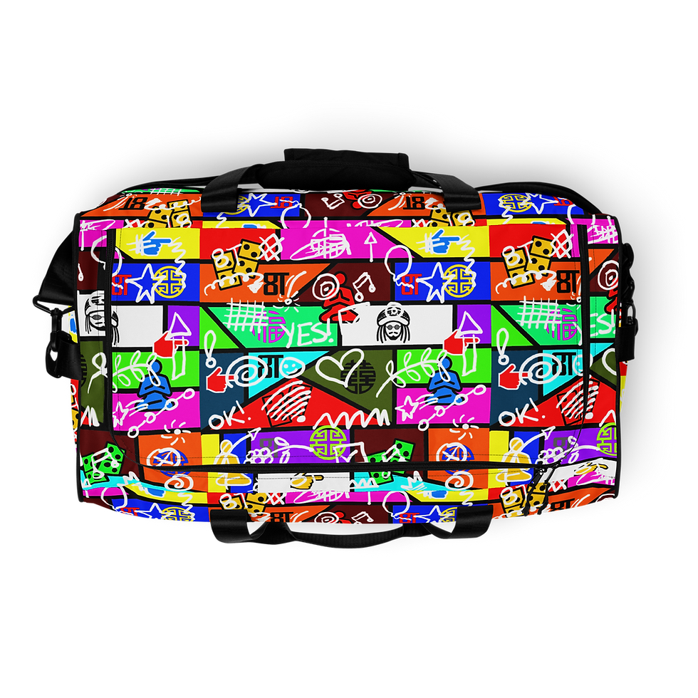 Thumbnail: 8T Clothing Founders Doodle Fusion - Duffle Bag