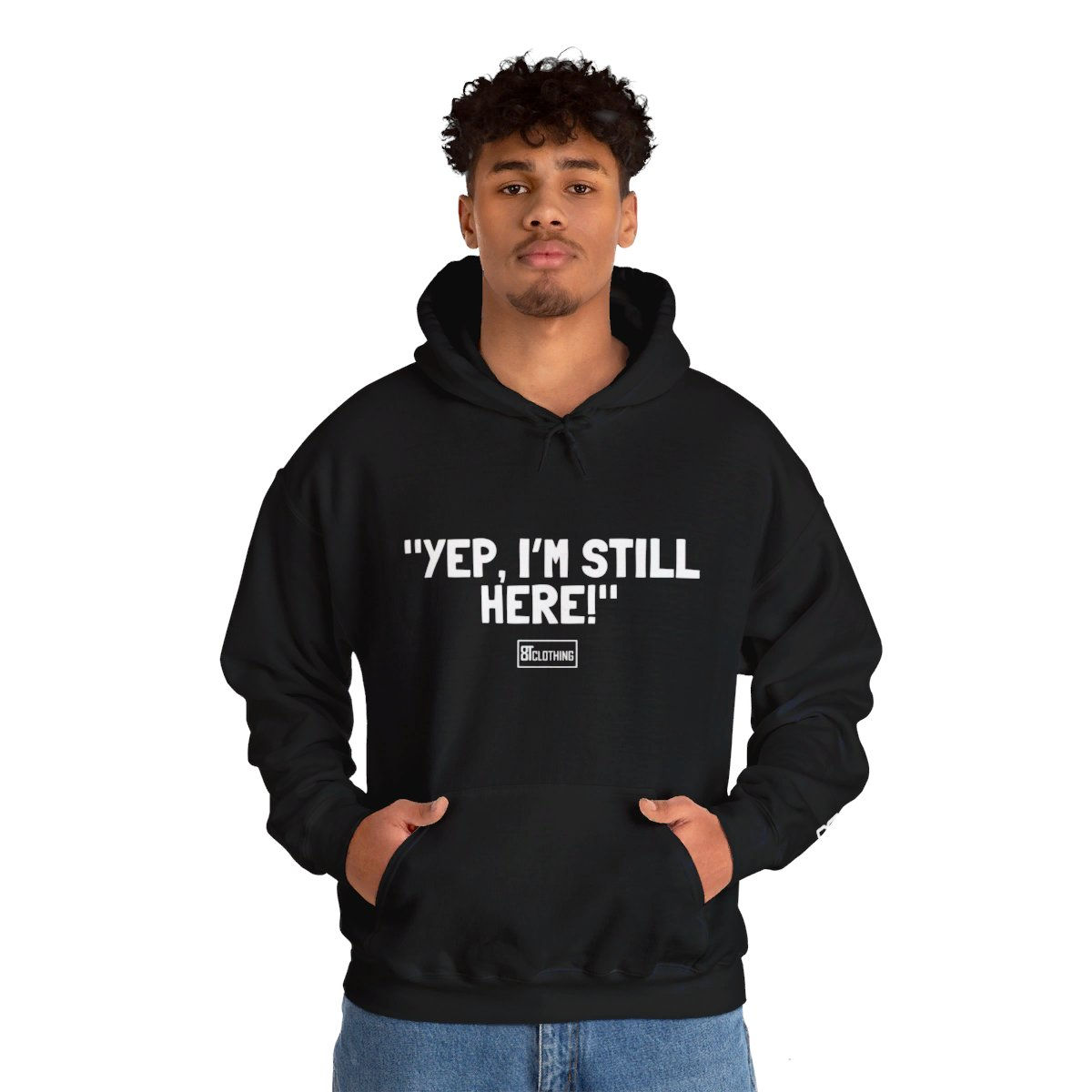 8T Clothing Positive Vibes - Unisex Heavy Blend™ Hooded Sweatshirt
