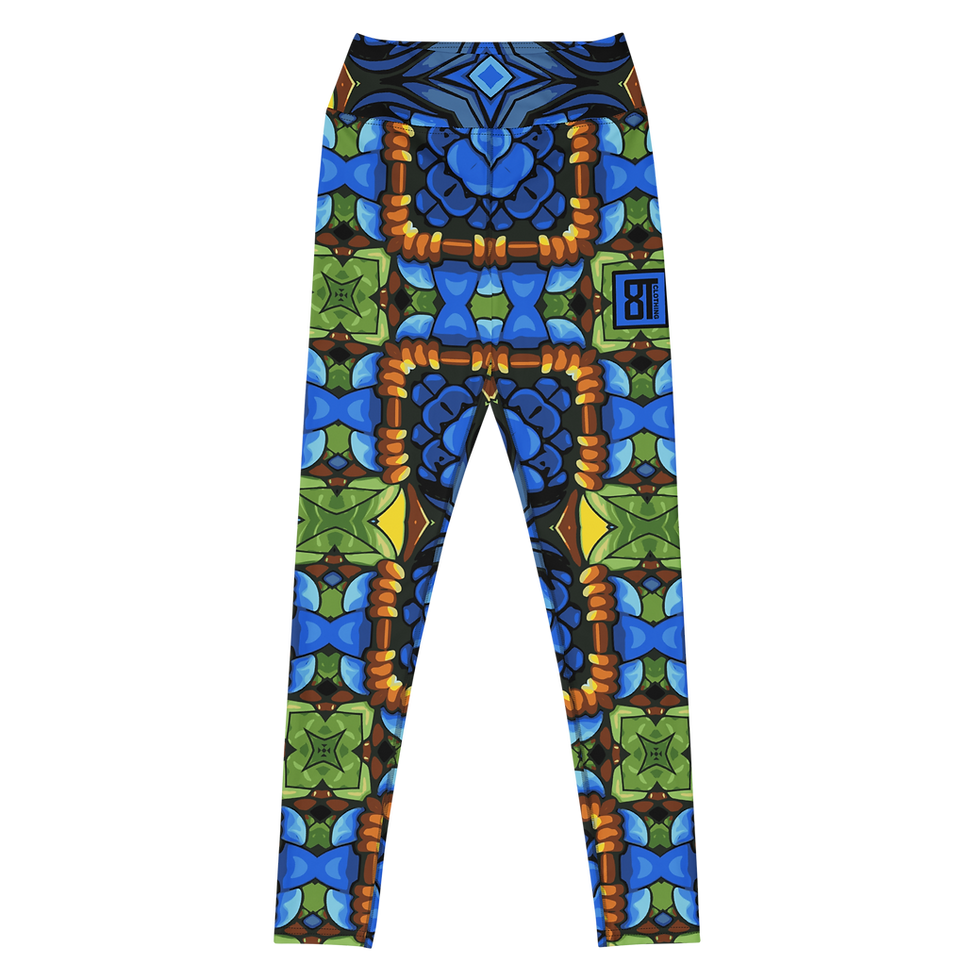 Thumbnail: 8T Clothing Mosaic - Yoga /Jogging Leggings