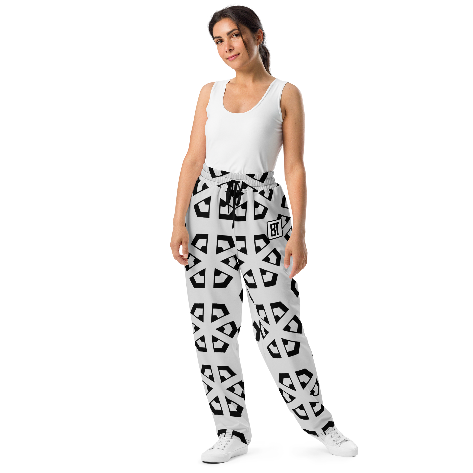 8T Clothing Minimal Collection - Wide-Leg Joggers