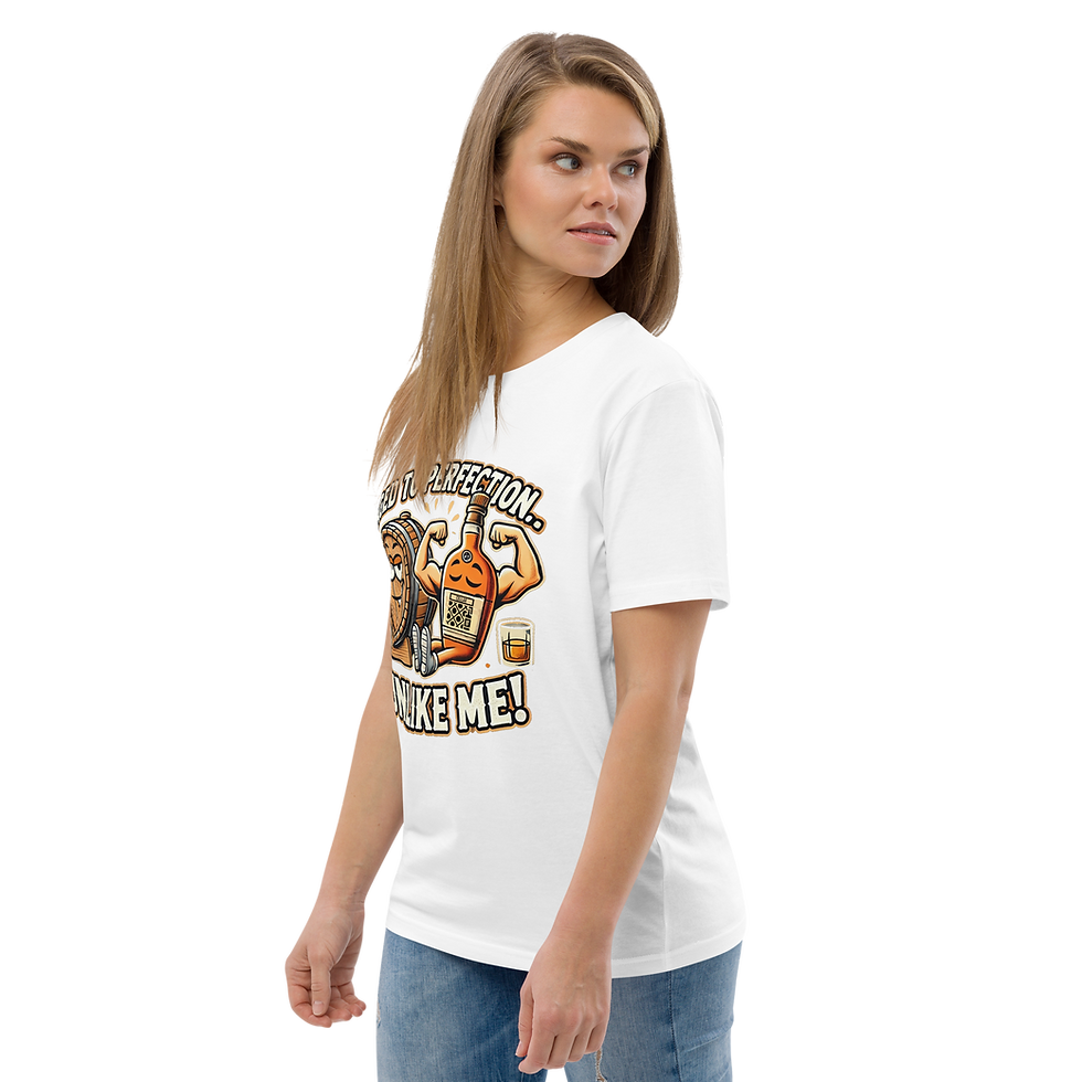 Thumbnail: Cellar 8T Whisky - Aged - Unisex Organic Cotton T-Shirt