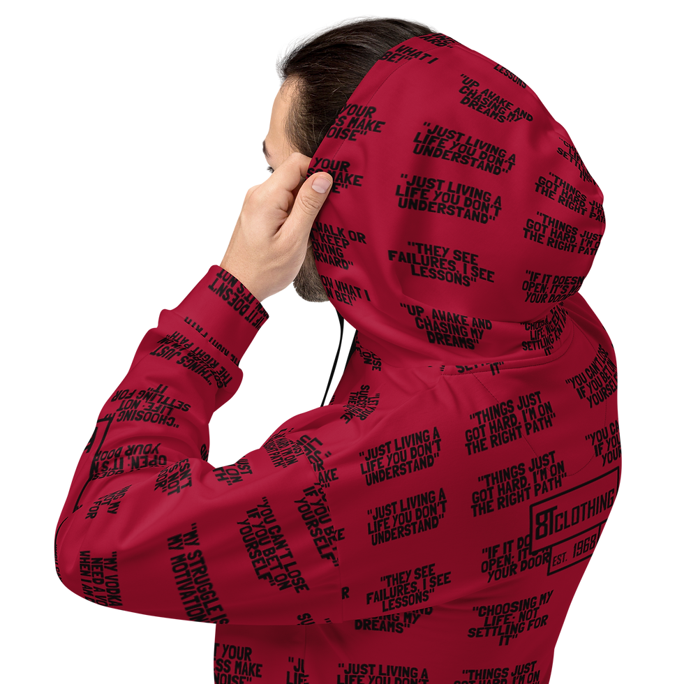 Thumbnail: 8T Clothing Positive Vibes Collection - Unisex Hoodie