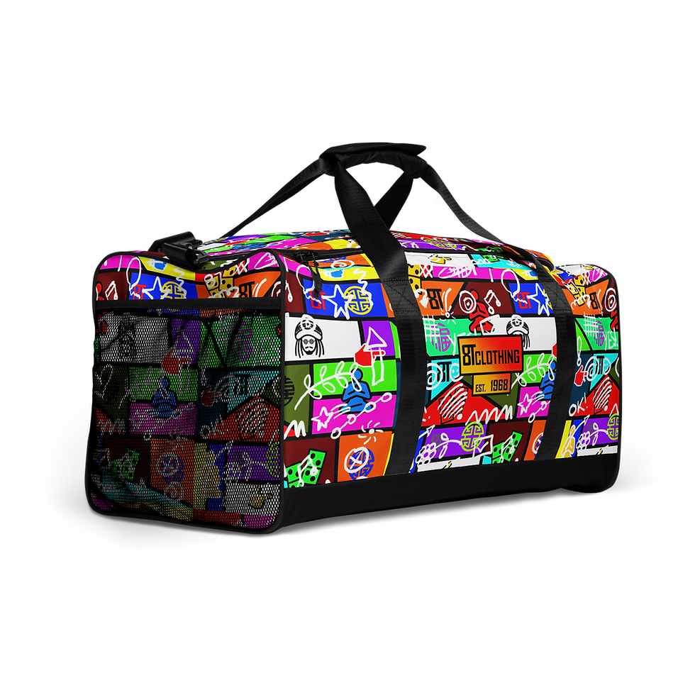 Thumbnail: 8T Clothing Founders Doodle Fusion - Duffle Bag