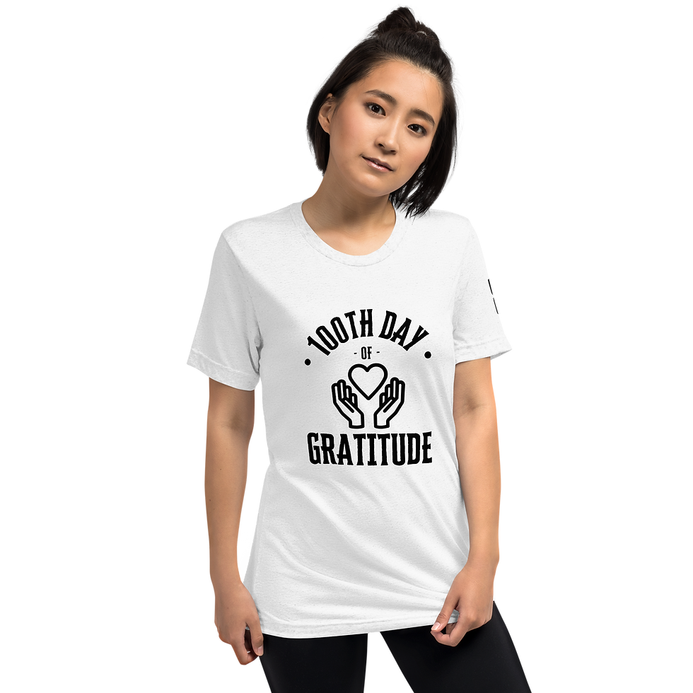 Thumbnail: 8T Clothing - 100th Day of Gratitude - Short Sleeve T-Shirt