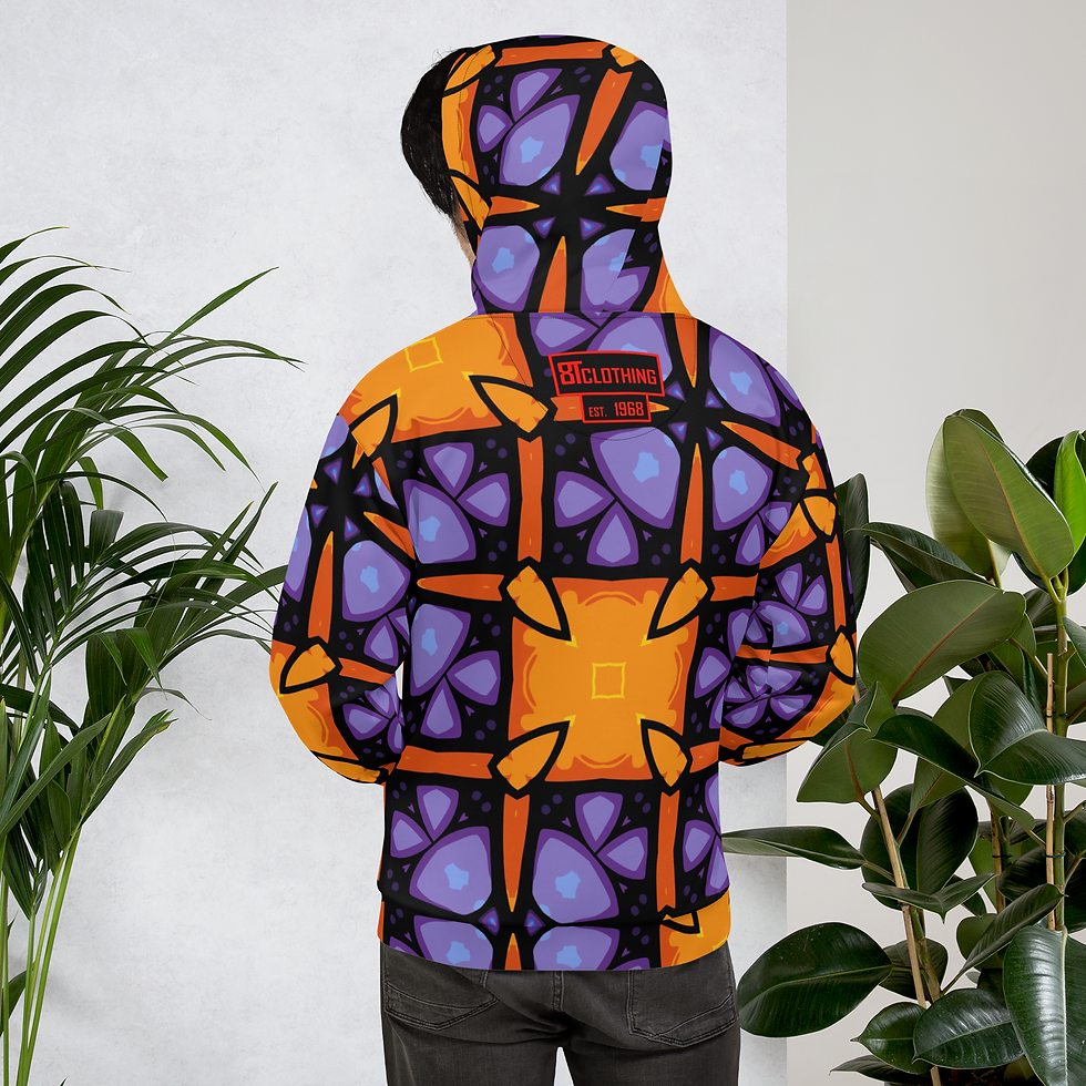Thumbnail: 8T Clothing Mosaic Collection  - Unisex Hoodie