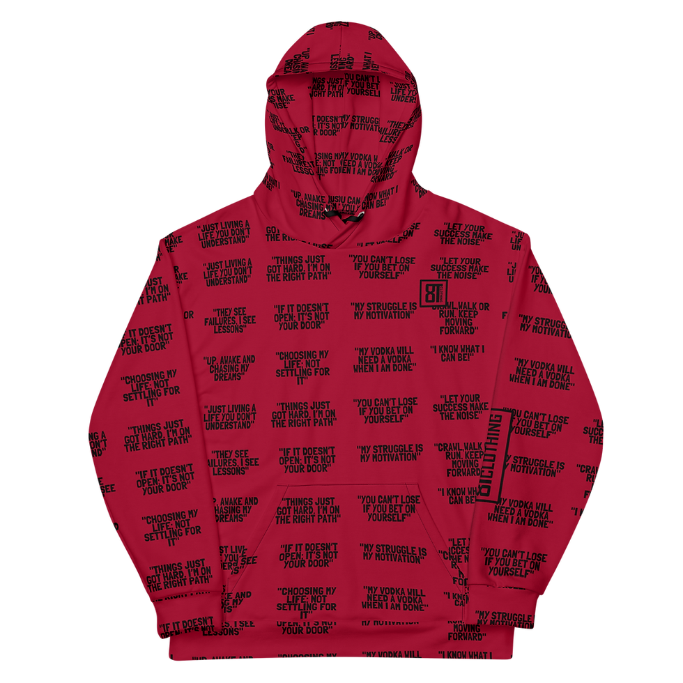 Thumbnail: 8T Clothing Positive Vibes Collection - Unisex Hoodie