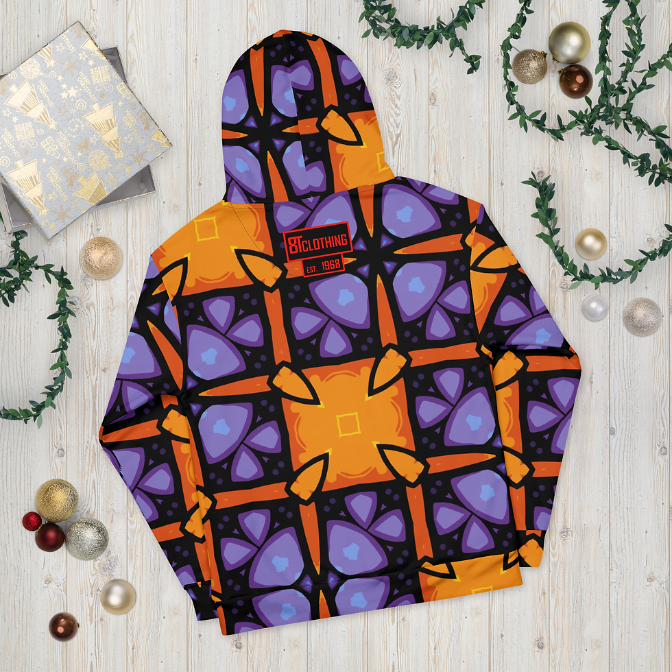 Thumbnail: 8T Clothing Mosaic Collection  - Unisex Hoodie