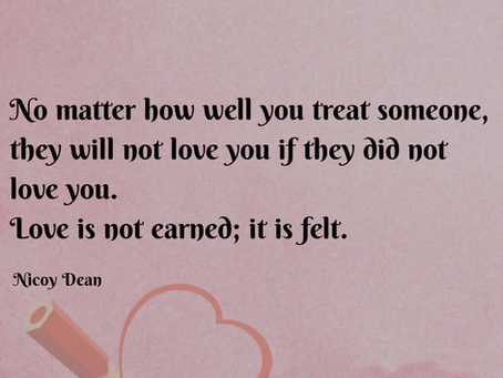 Love don't cost a thing.