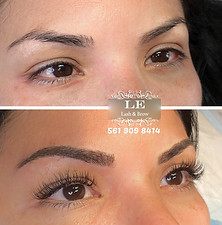 best microblading by le lash and brow in florida