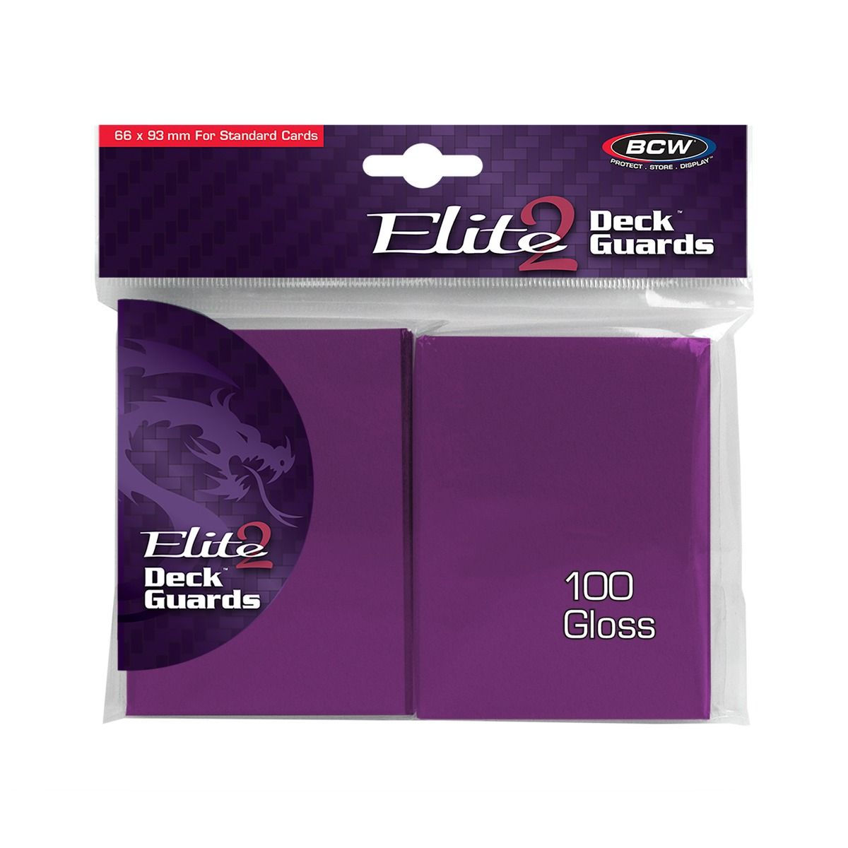 Deck Guard - Elite2 - Mulberry (100 Sleeves)