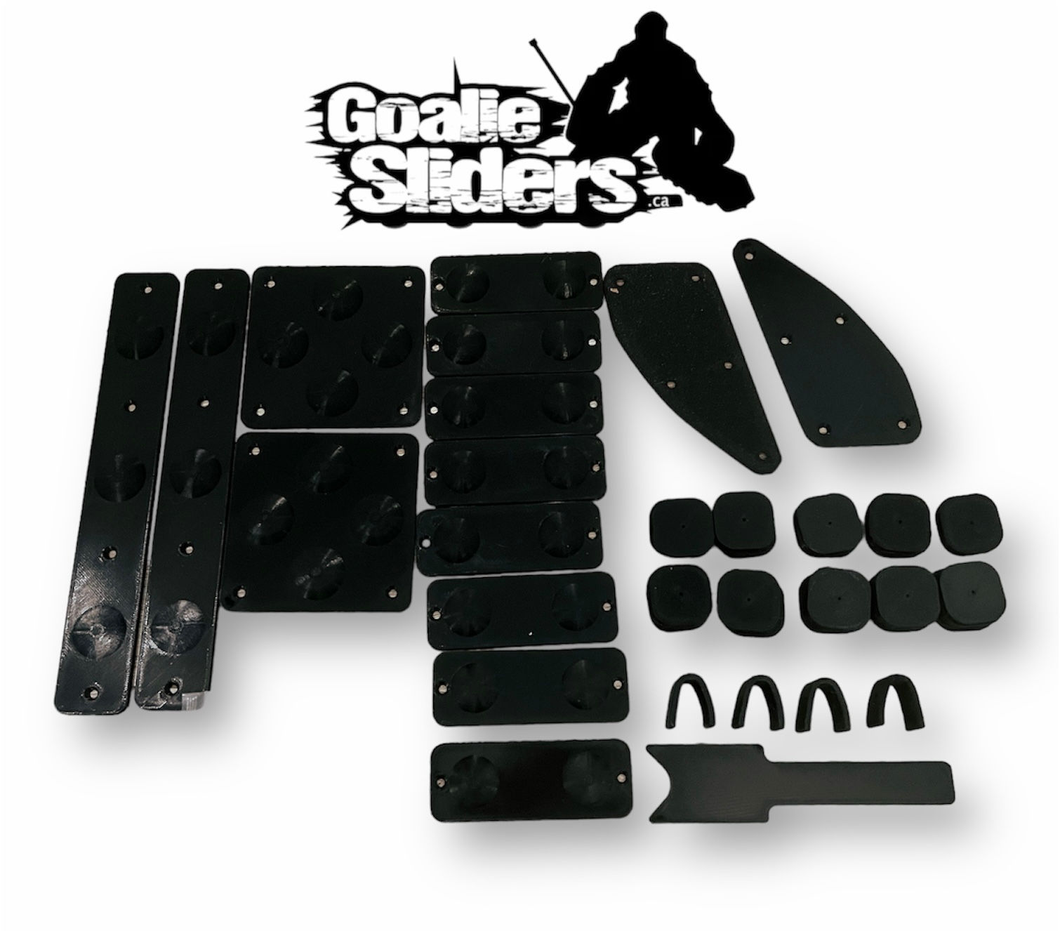 Goalie Sliders - Black