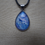 Thumbnail: Silver Colour Setting Teardrop Pendant 2