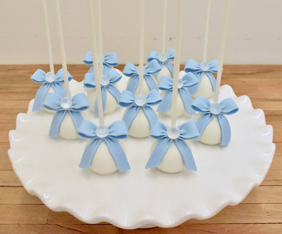 Bow Cake Pops