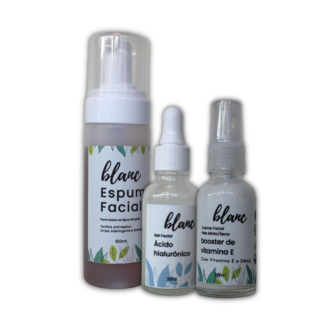 Tratamento Minimalista para pele Seca