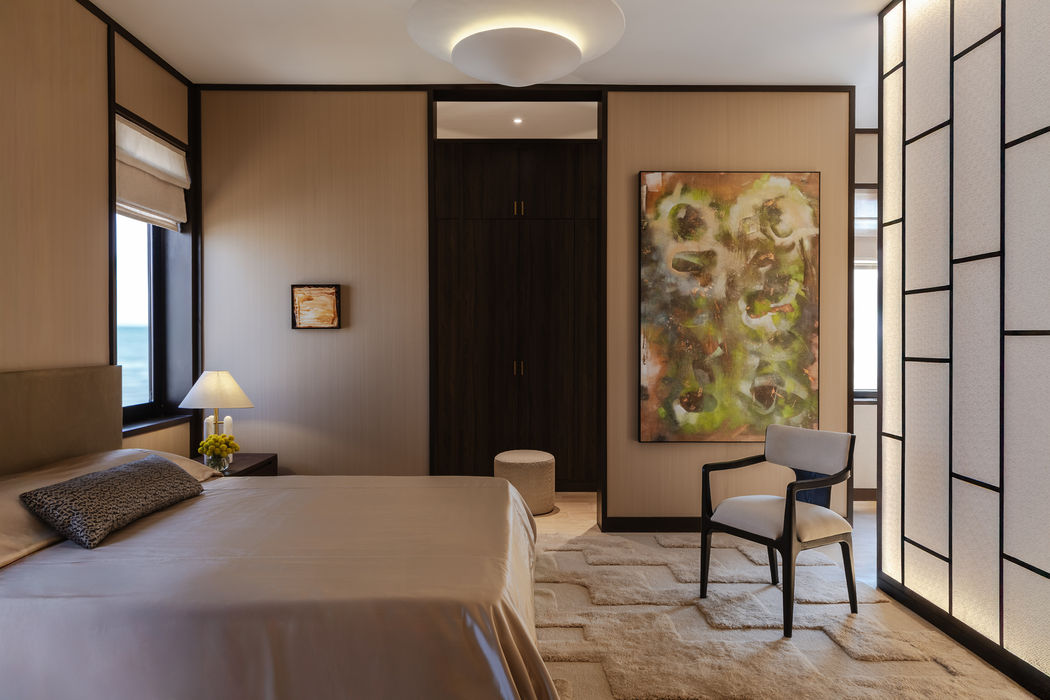 Bedroom 1 - Coastal Apartment - Mukalla Yemen - Marwan Mohammed Designs - MMD Studio