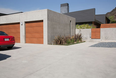 Exterior of Modern Garage